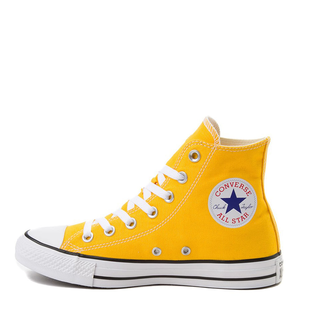 tenis all star amarelo