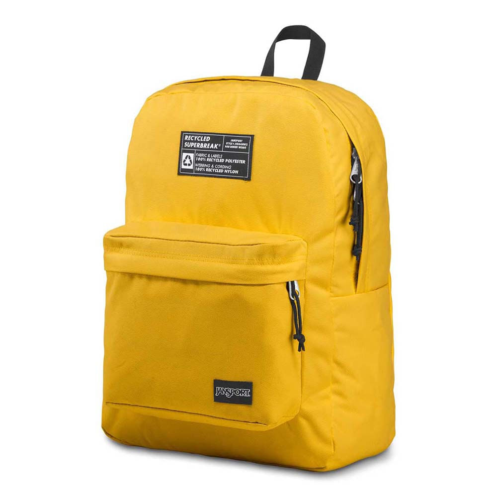 mochila jansport superbreak amarela