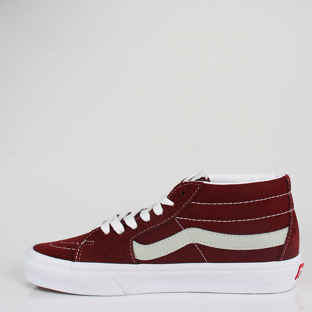 vans sk8 mid vermelho