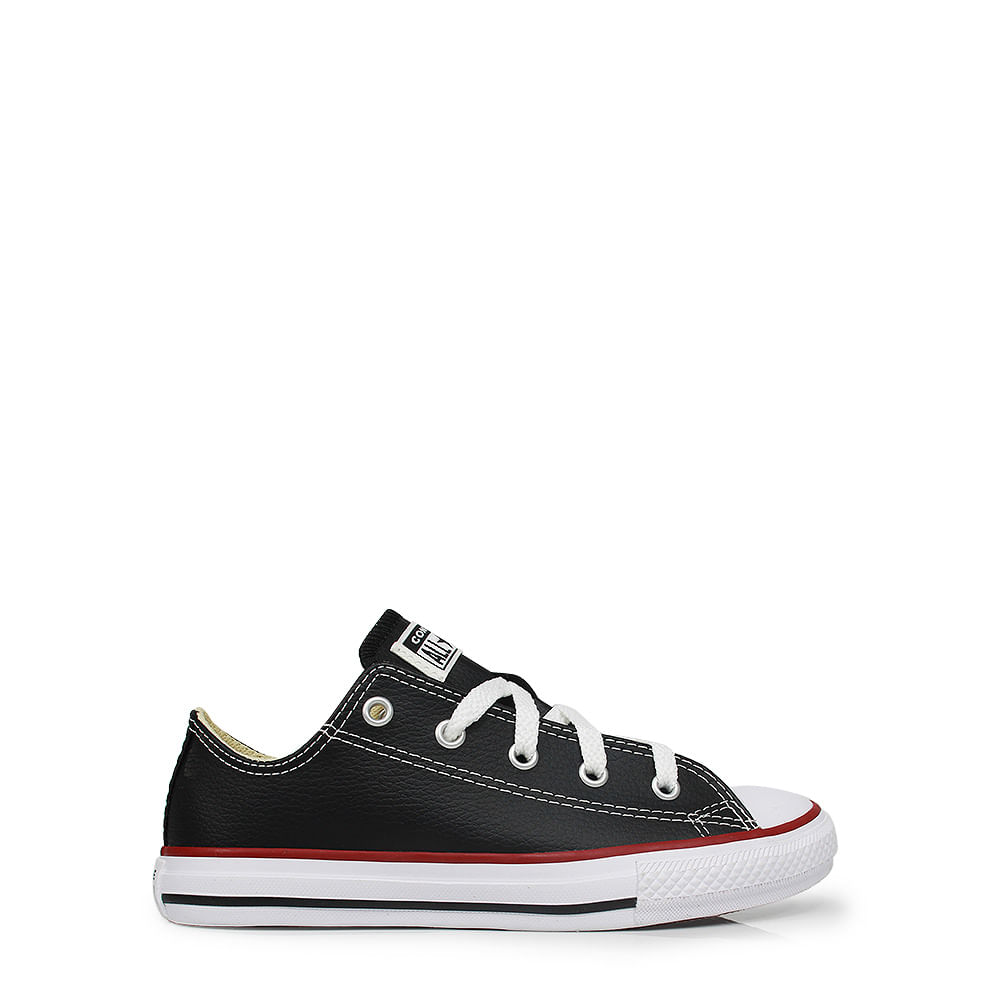 Tênis Converse All Star Chuck Taylor Couro Infantil Unissex CK04200003 -  Tênis Converse All Star Chuck Taylor Couro Infantil Unissex CK04200003 -  Converse All Star