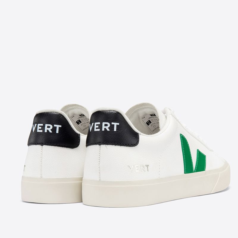 CP051928-Tenis-Vert-CAMPO-CHROMEFREE-EXTRA-WHITE-EMERAUDE-BLACK-variacao3