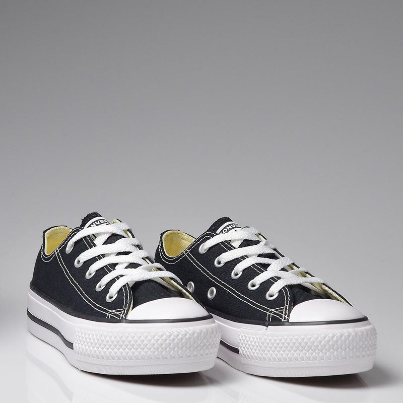 TÊNIS INFANTIL ALL STAR CONVERSE CHUCK TAYLOR LIFT PRETO