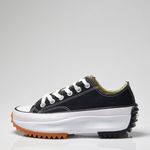 Tênis Converse Run Star Hike Ox Foundation Canvas Preto Branco CO03790002