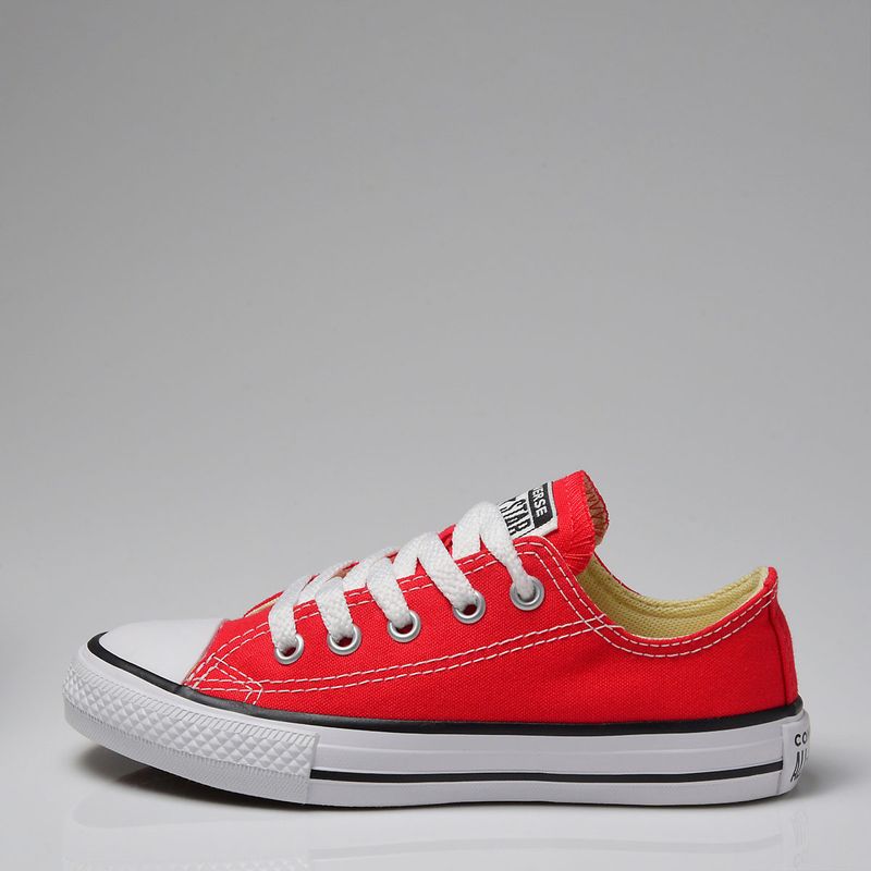 Tênis All Star Converse Chuck Taylor Feminino - VERMELHO/CRU/PRETO