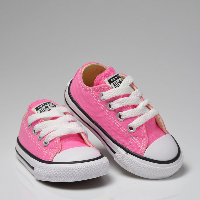 Tênis All Star Converse Core Ox - Rosa/cru/preto - CT00010006