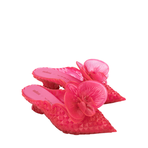 Melissa Court Shoe Flower + Y.Project Rosa Transparente