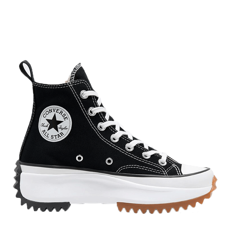 All star cano store alto plataforma preto