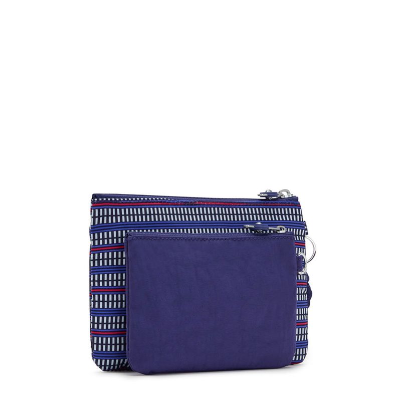 I6033TH8-Necessaire-Kipling-Duo-Pouch-Azul-Escuro-Estampado-Variacao2