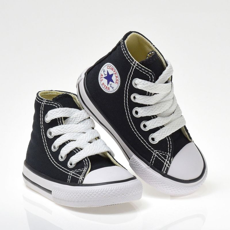 Tênis Converse Chuck Taylor All Star Infantil Preto Cru CK00040002