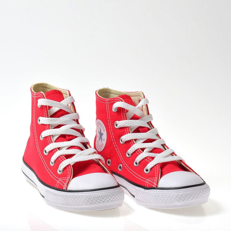 Casual Tênis Infantil Converse All Star Básico Vermelho - Compre Agora