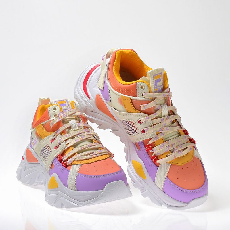 1023669-Tenis-Fila-Cage-Mid-Mixed-Media-Cadmium-Orange-Rocus-Petal-Gardenia-Variacao4