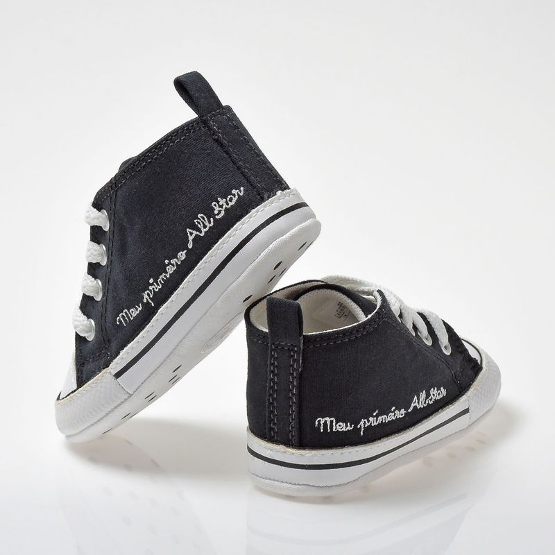 Meu primeiro all star hot sale preto