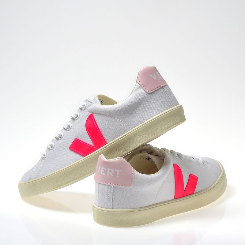 SE012209A-Tenis-Vert-Esplar-Se-Canvas-White-Rose-Fluo-Petale-Variacao5