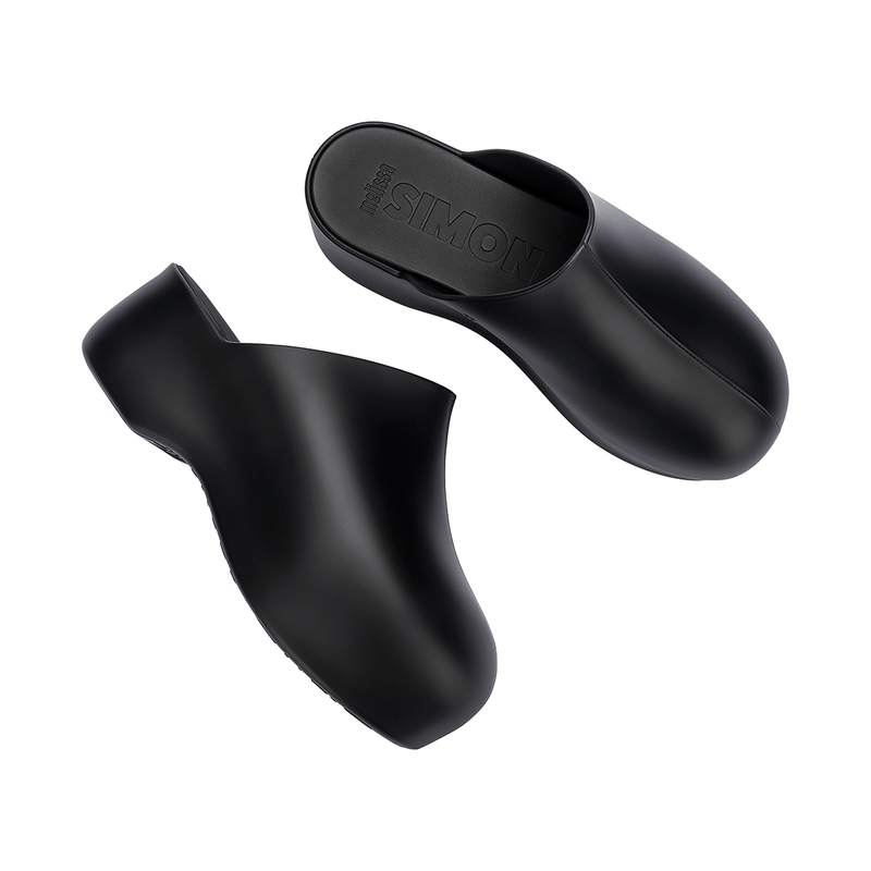 Melissa Bubble Clog + Simon Miller Preto Fosco 33601PF Melissa Bubble Clog + Simon Miller Preto Fosco 33601PF