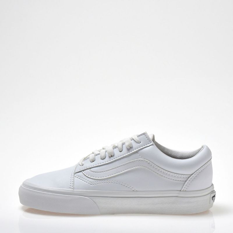 Tênis Vans Ua Old Skool Classic Tumble True White VN0A38G1ODJCASA - Menina  Shoes