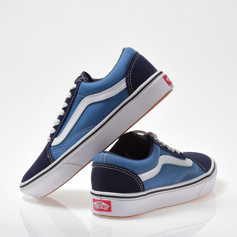 Tênis Vans Comfycush Old Skool Navy VN0A3WMAVNT - Menina Shoes