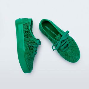 Melissa Campana Papel Sneaker Verde