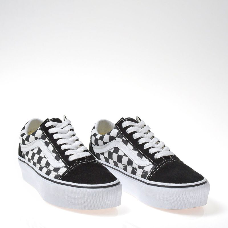 Tênis Vans Old Skool Platform True White VN0A3B3UW00