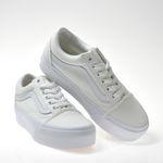 Tênis Vans Old Skool Gr2 True White VN00BD3HW00 - Menina Shoes