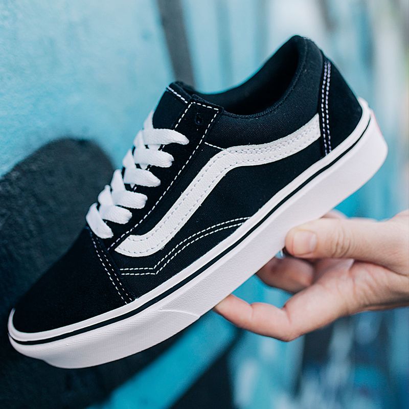 TÊNIS VANS OLD SKOOL (WARP) BLACK WHITE VN00BD3HY28