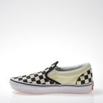 vans checkerboard slip on comfycush