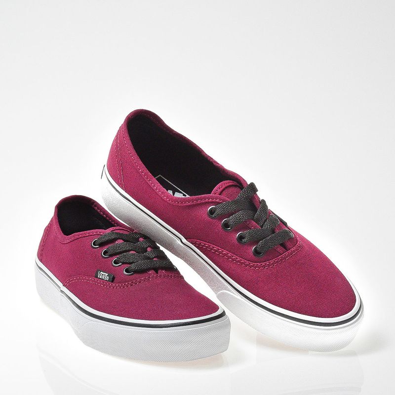 Vans authentic clearance bordo