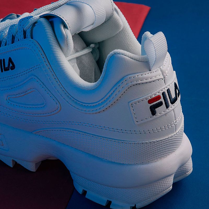 Tênis Feminino Toga Branco/Vermelho/Azul-Fila - Sapatou Webshoes