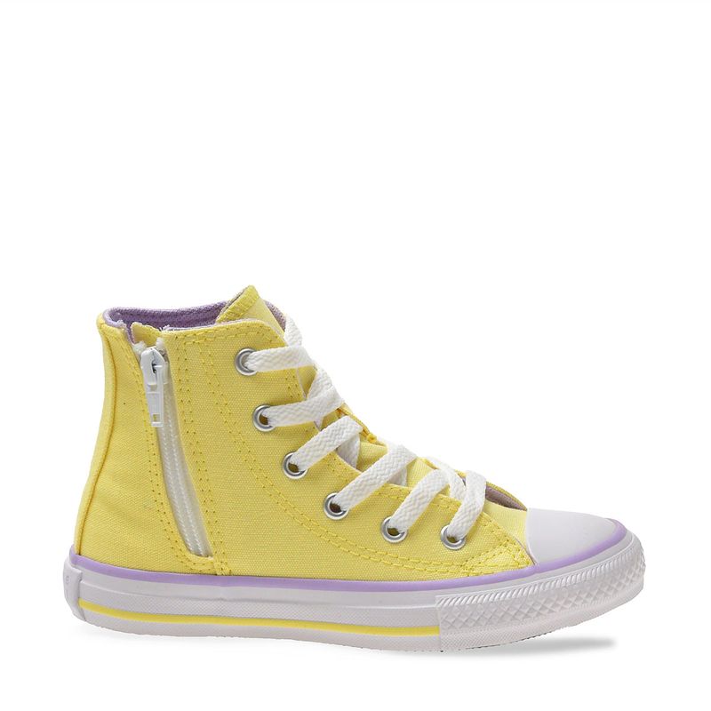 CK10070003-Tenis-Converse-Chuck-Taylor-All-Star-Infantil-Amarelo-Suave-Laranja-Sol-Branco-Variacao1