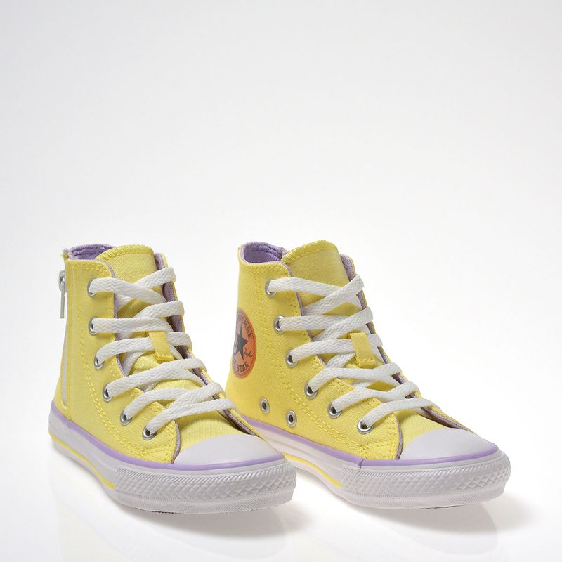 CK10070003-Tenis-Converse-Chuck-Taylor-All-Star-Infantil-Amarelo-Suave-Laranja-Sol-Branco-Variacao3