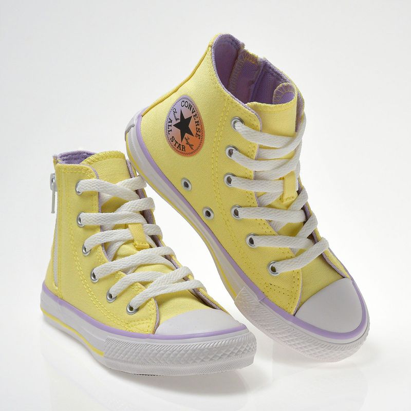 CK10070003-Tenis-Converse-Chuck-Taylor-All-Star-Infantil-Amarelo-Suave-Laranja-Sol-Branco-Variacao4