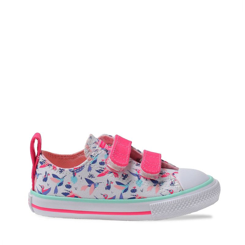 CK10020001-Tenis-Converse-Chuck-Taylor-All-Star-Infantil-2v-Branco-Rosa-Morango-Branco-Variacao1