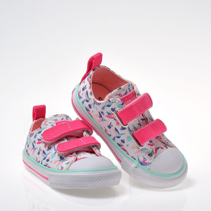 CK10020001-Tenis-Converse-Chuck-Taylor-All-Star-Infantil-2v-Branco-Rosa-Morango-Branco-Variacao4