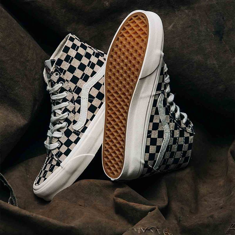 Vans sk8 best sale hi quadriculado