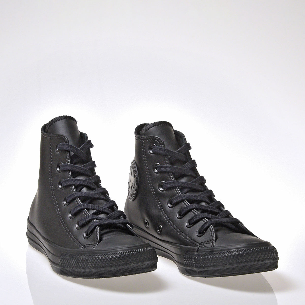 Tênis Converse Chuck Taylor All Star Monochrome Preto/Preto Cano