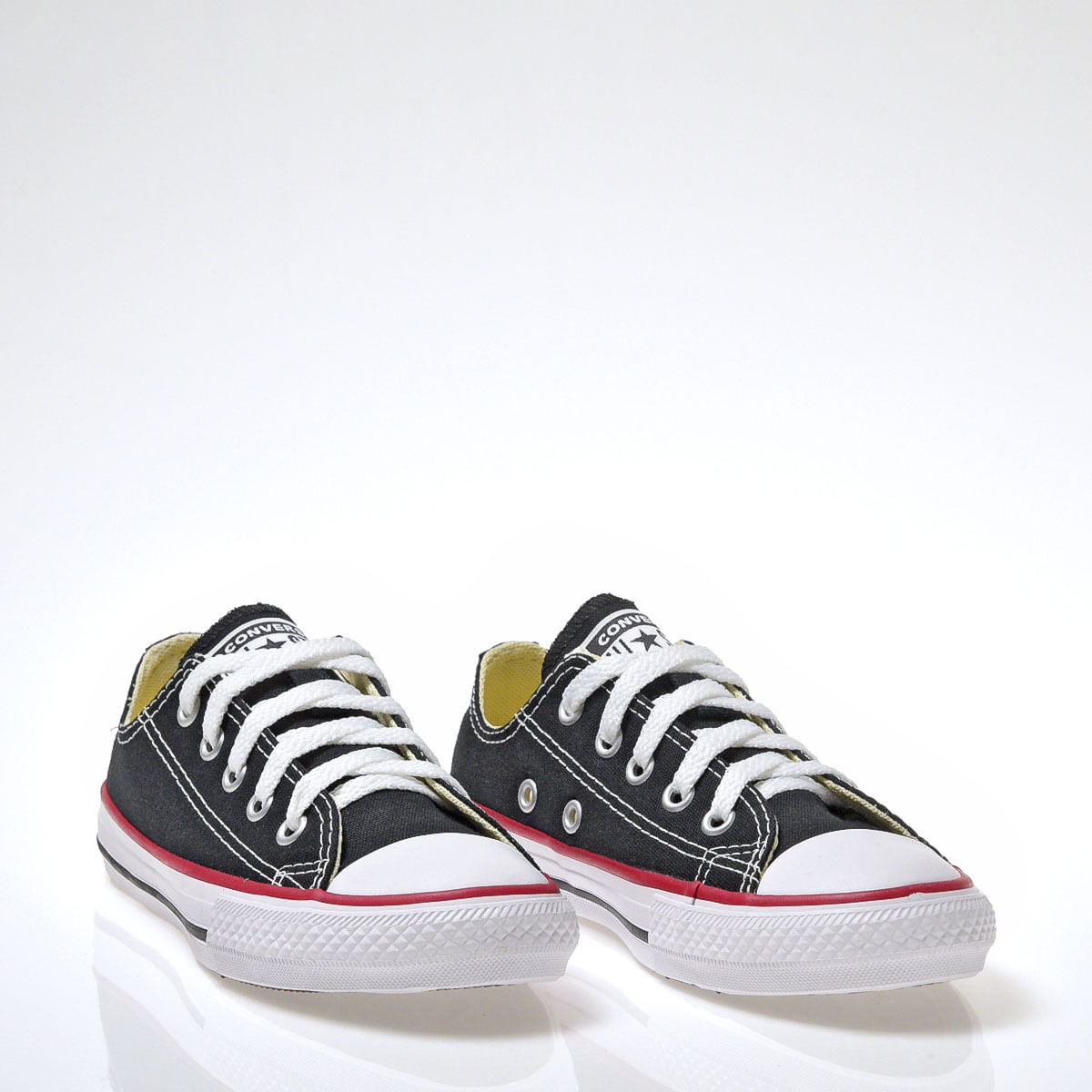 Tênis All Star CK40007 Infantil Preto Vermelho Preto