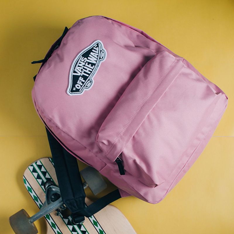 Mochila vans off the wall online rosa