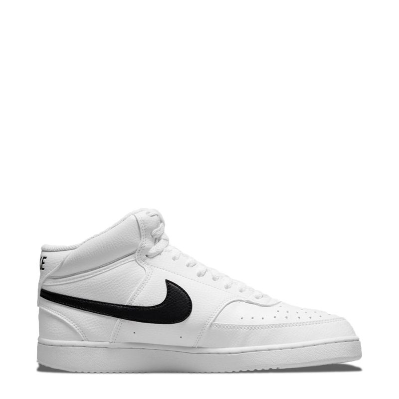 nike womens high tops black and white