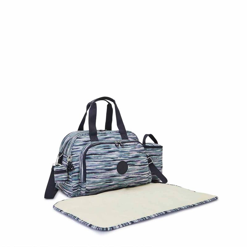 I4068W66-Bolsa-Maternidade-Kipling-Camama-Azul-Estampado-Variacao-3