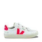 RC0503145A-Tenis-Vert-Recife-Logo-Chromefree-Leather-Extra-White-Rose-Fluo-variacao1