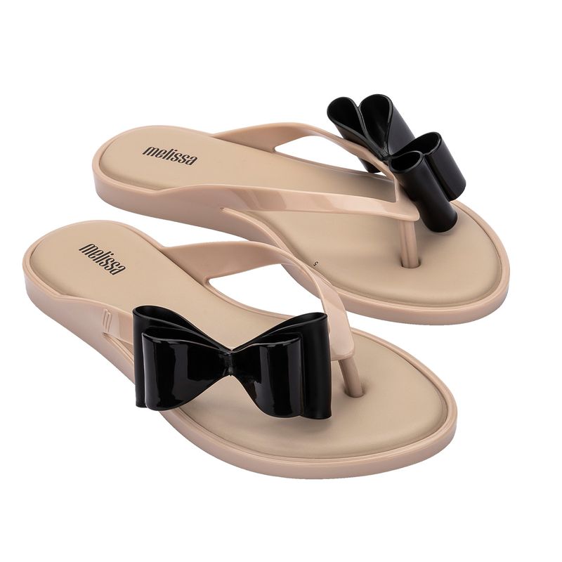 33961-MELISSA-FLIP-FLOP-CUTE-BEGE-PRETO-VARIACAO3