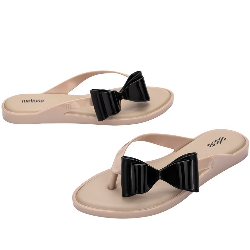 33961-MELISSA-FLIP-FLOP-CUTE-BEGE-PRETO-VARIACAO4