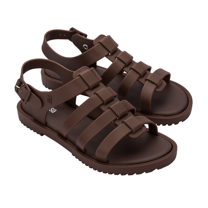 メグ Melissa Flox Unissex Marrom 31909 - Menina Shoes