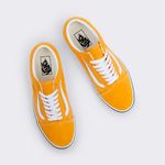 Yellow and black sale vans old skool