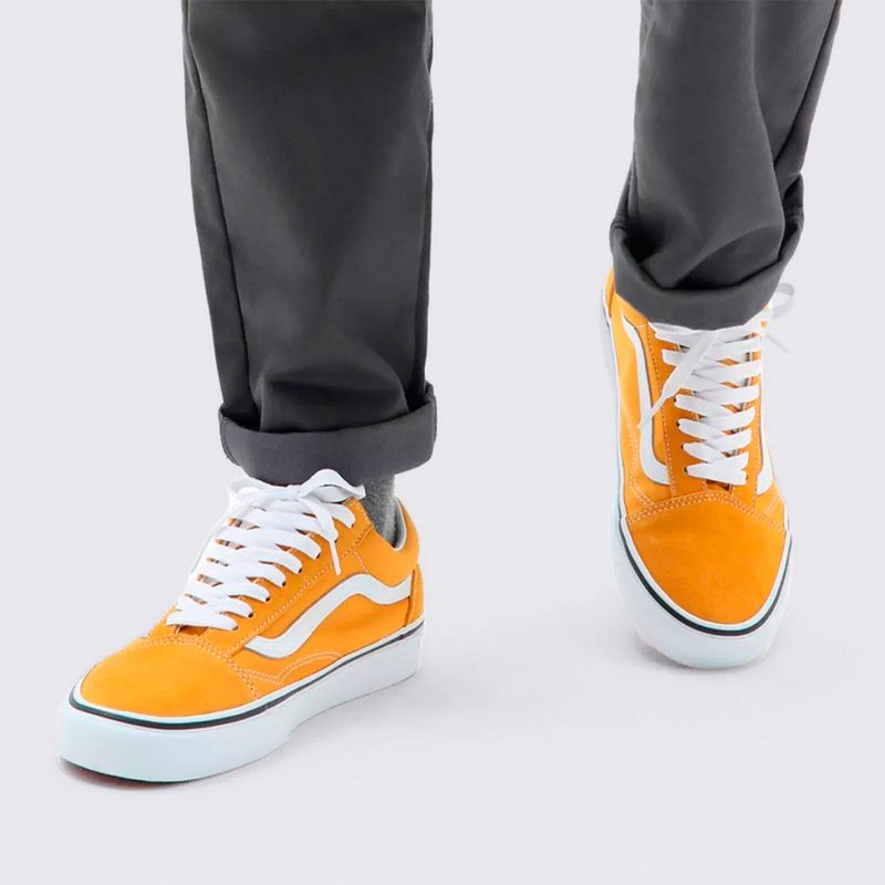 Tênis Vans Old Skool Color Theory Golden Yellow VN0A5KRSF3X - Menina Shoes