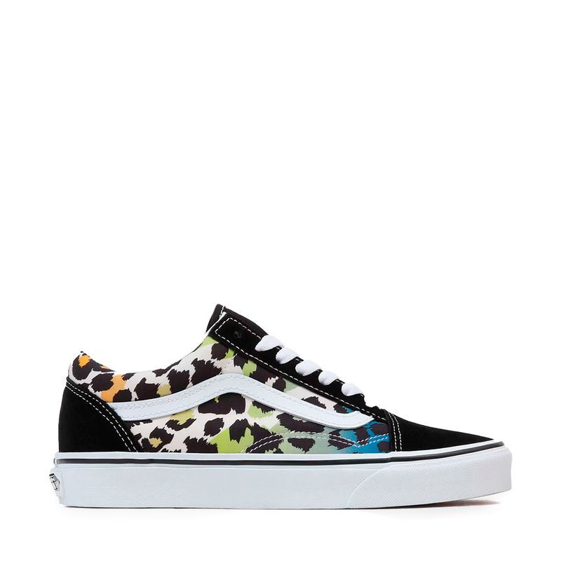 Tênis Vans Old Skool Rainbow Leopard Multi Color VN0A4BW2MUL