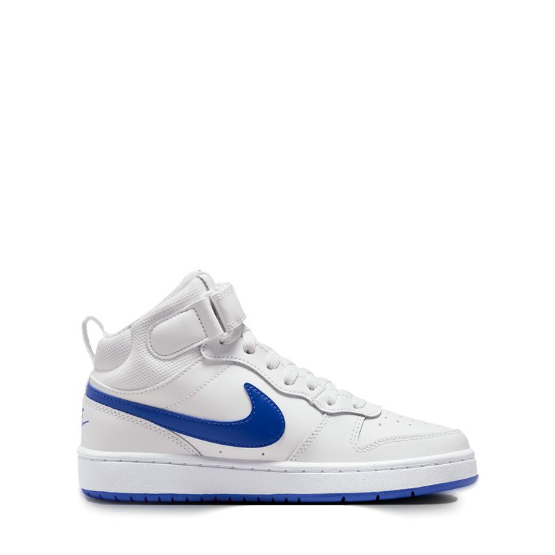 Nike court borough mid hot sale blue