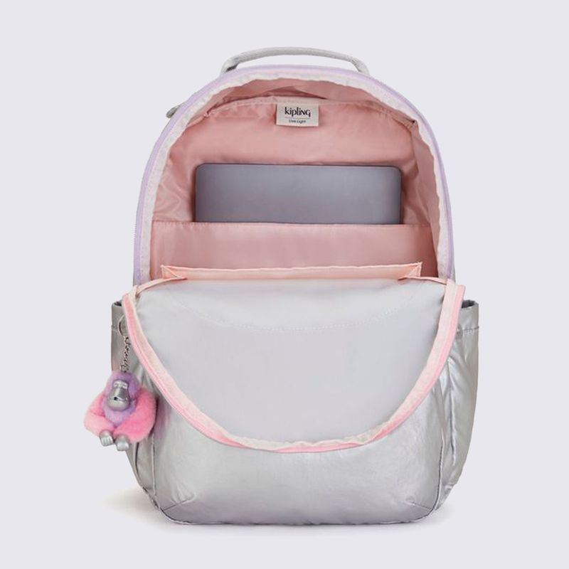 Mochila Kipling Seoul Prata I4215UX2 - Menina Shoes