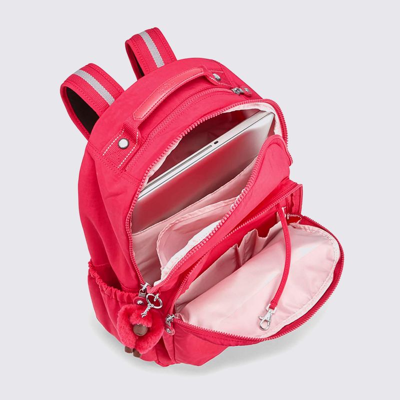 Mochila Kipling Seoul Go True Pink 2131609F - Menina Shoes