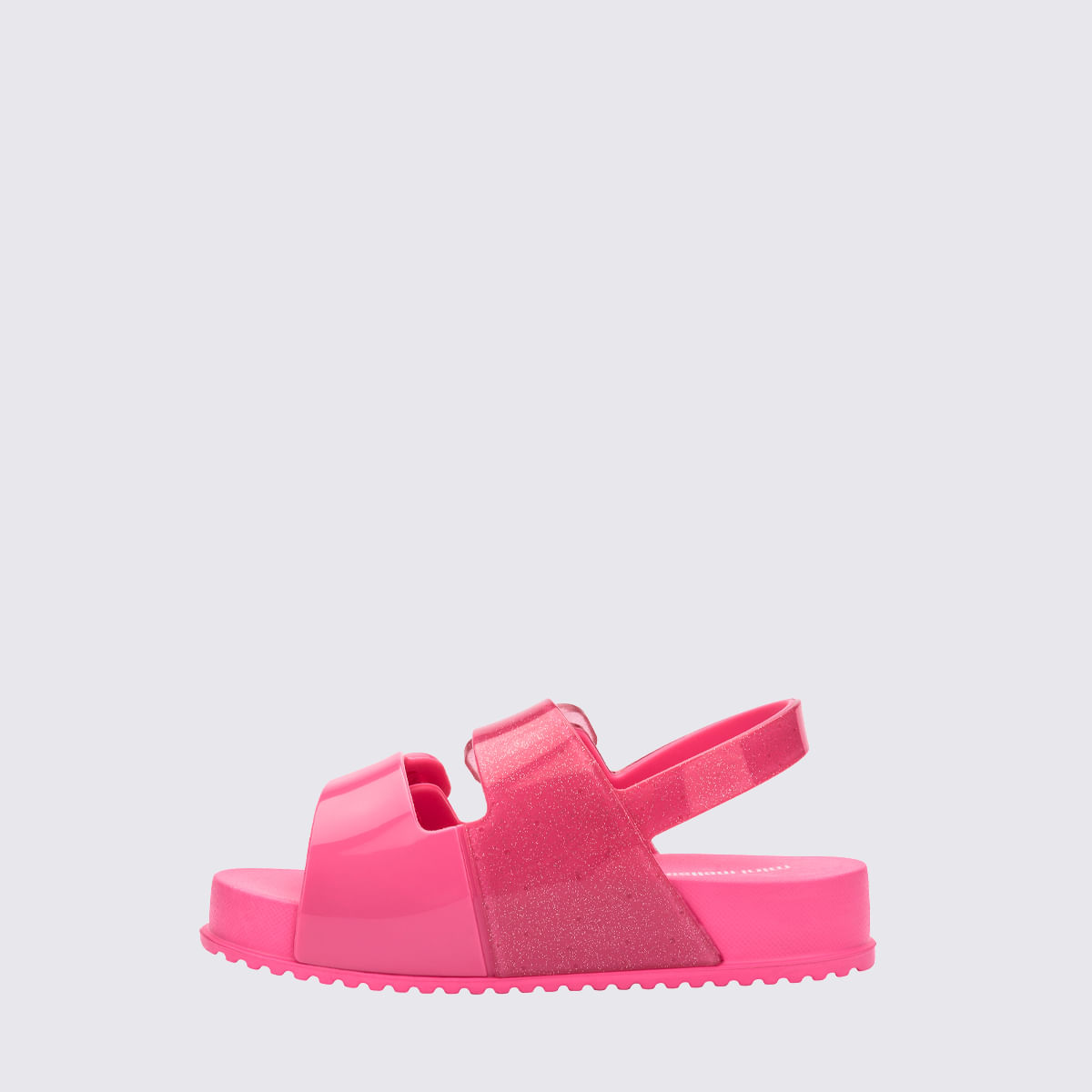 Mini Melissa Girls Cozy Clogs in Beige
