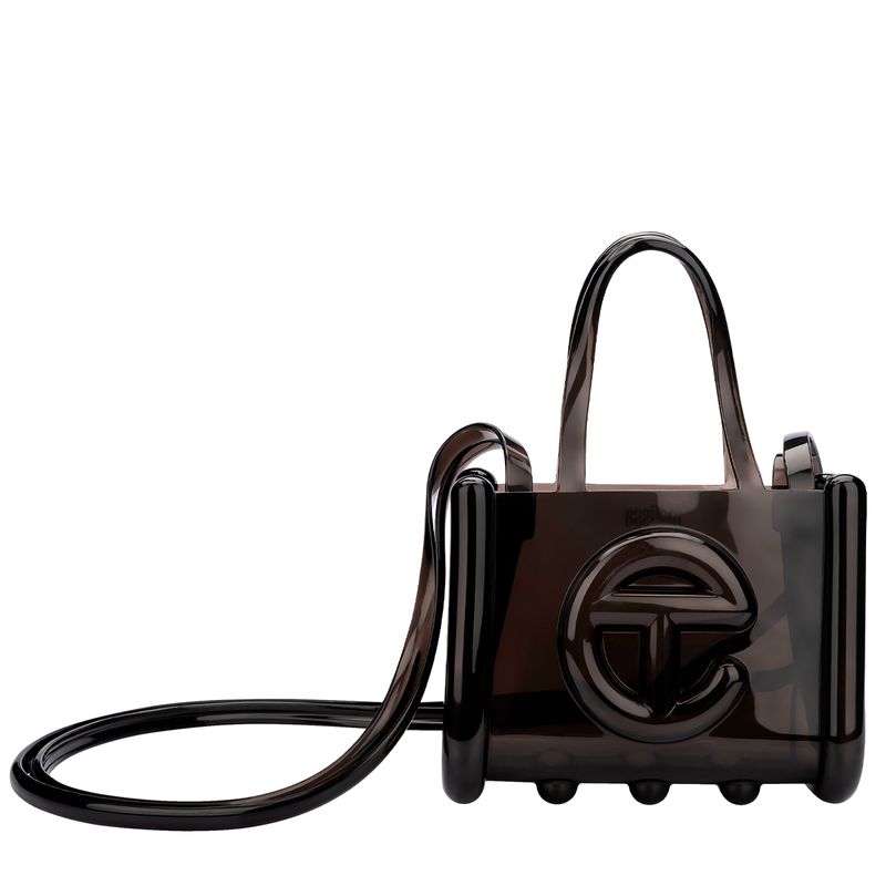 Ｔelfar small black shopping store bag